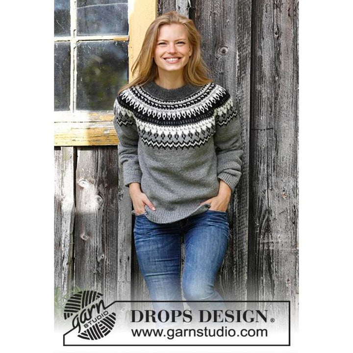 Night Shades Pullover Strickanleitung - Drops Design (PDF) bei bei bei bei bei bei bei bei bei bei bei bei Lieblingsgarn