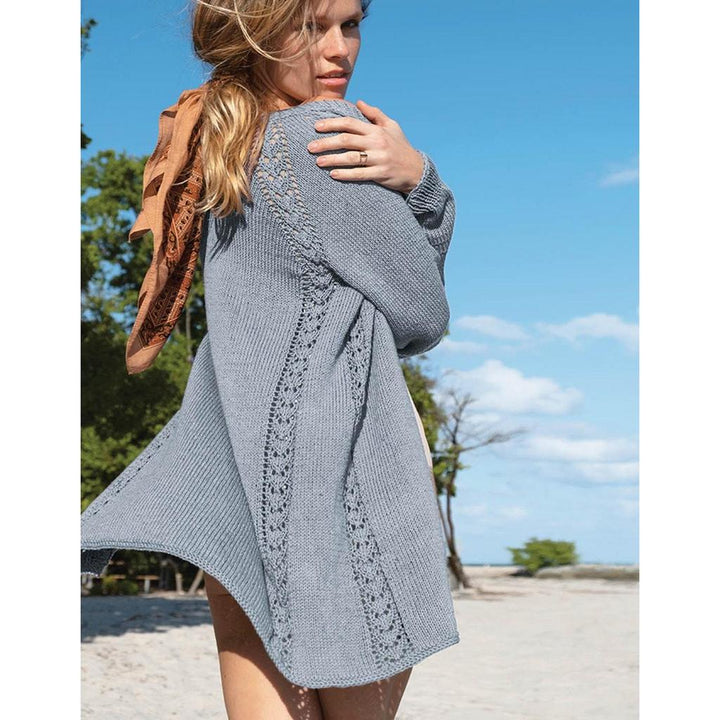 Jacke mit Raglanzunahmen Strickanleitung - Sandnes Garn / Olaug Beate Bjelland (PDF) bei bei bei bei bei bei Lieblingsgarn
