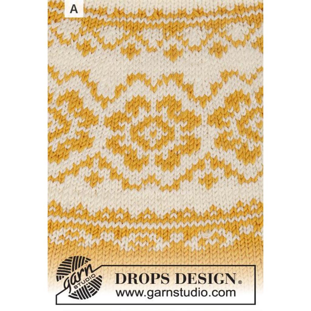 Periwinkle Pullover Strickanleitung - Drops Design (PDF) bei bei bei bei bei bei bei bei bei bei bei bei bei Lieblingsgarn