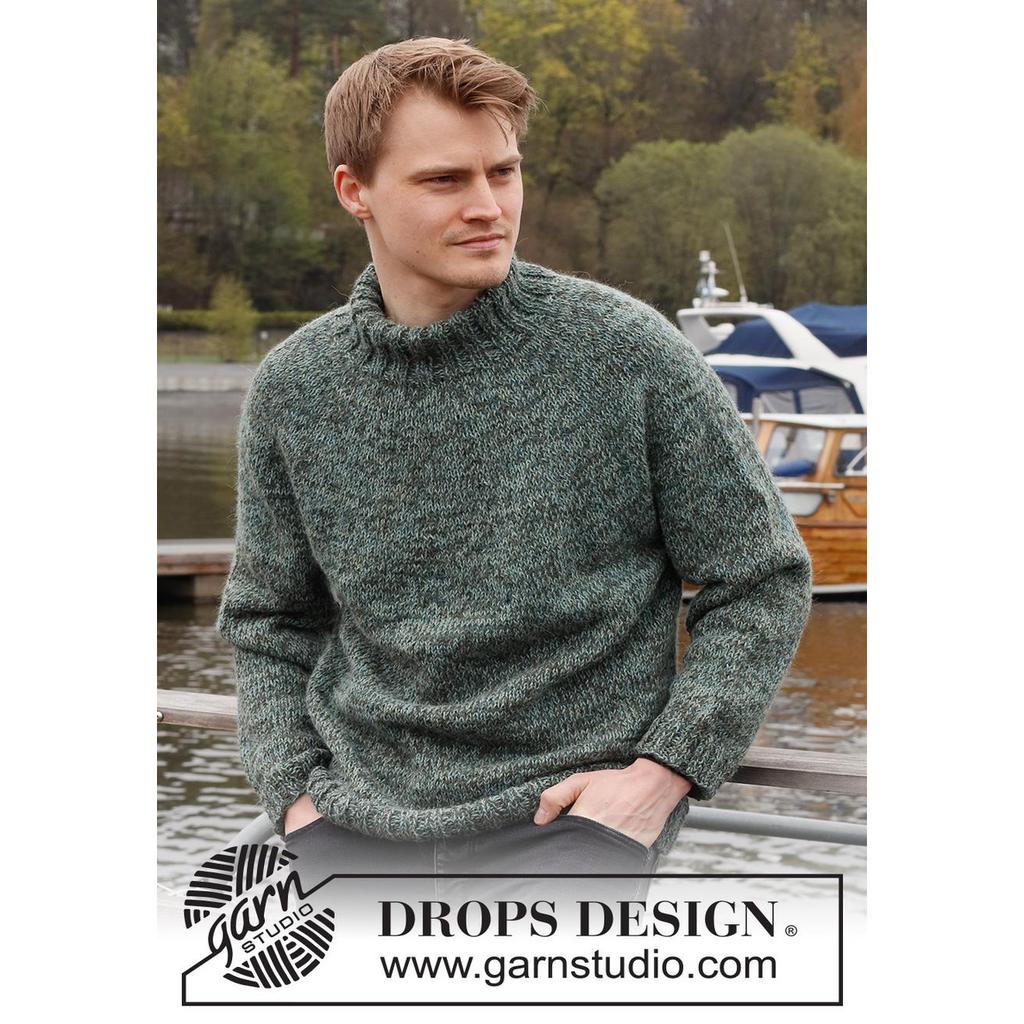 Lucky Wish Herrenpullover Strickanleitung - Drops Design (PDF) bei bei bei bei bei bei bei bei bei bei bei Lieblingsgarn