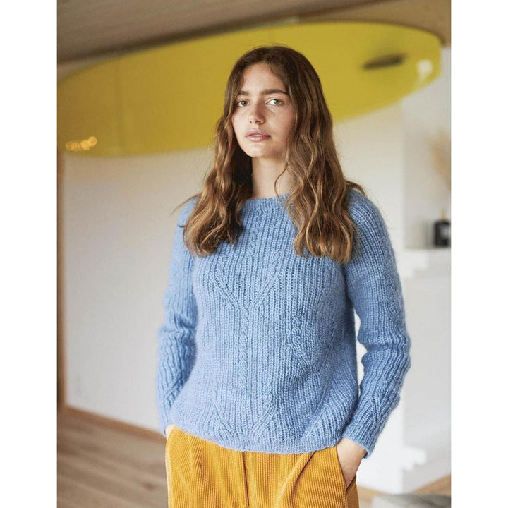 Tulpen-Pullover Strickanleitung - Sandnes Garn / Liv Stangeland (PDF) bei bei bei bei bei bei bei bei bei bei Lieblingsgarn