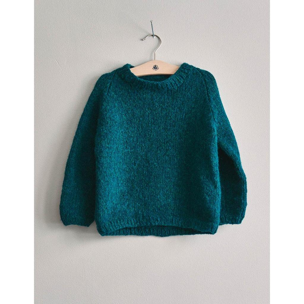 Einfacher Raglan-Pullover Strickanleitung - Sandnes Garn / Åsa Christiansen (PDF) bei bei bei bei bei bei bei Lieblingsgarn