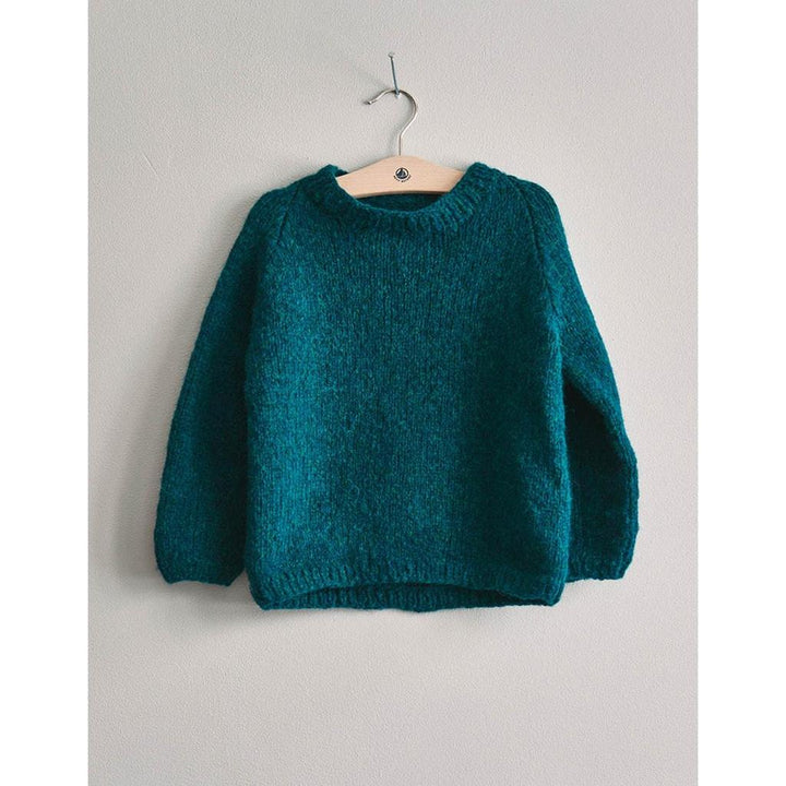 Einfacher Raglan-Pullover Strickanleitung - Sandnes Garn / Åsa Christiansen (PDF) bei bei bei bei bei bei bei Lieblingsgarn