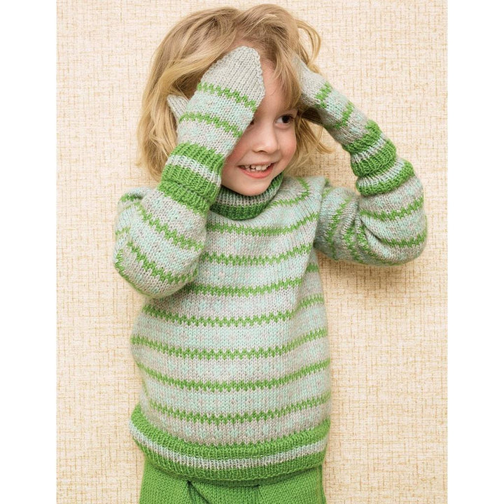 Kinderpullover mit Raglanärmeln Strickanleitung - Sandnes Garn (PDF) bei bei bei bei bei bei bei bei bei bei Lieblingsgarn