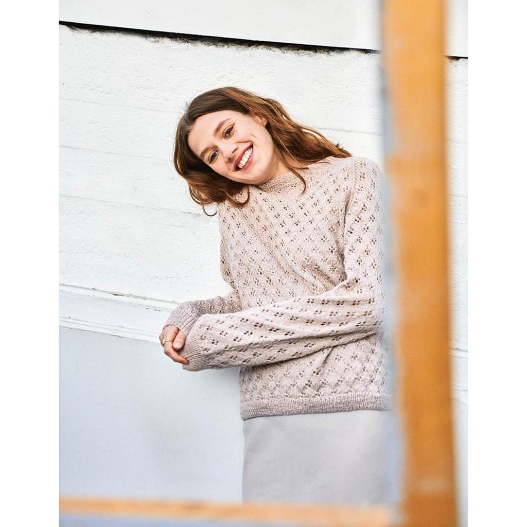 Kleeblatt-Pullover Strickanleitung - Sandnes Garn / Åsa Christiansen (PDF) bei bei bei bei bei bei bei bei bei Lieblingsgarn