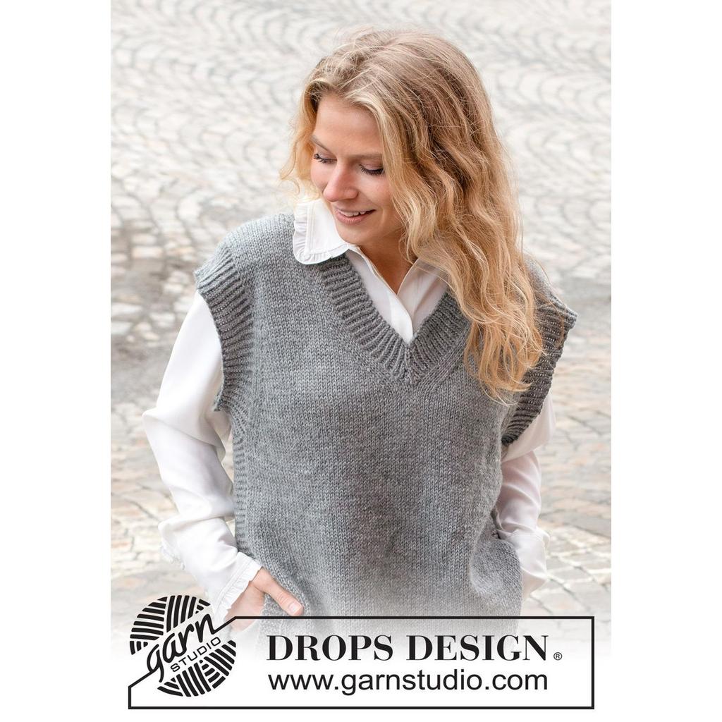 Skyscraper Vest Strickanleitung - Drops Design (PDF) bei bei bei bei bei bei bei bei bei bei bei bei bei Lieblingsgarn