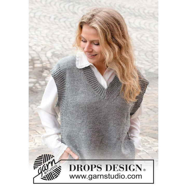 Skyscraper Vest Strickanleitung - Drops Design (PDF) bei bei bei bei bei bei bei bei bei bei bei bei bei Lieblingsgarn
