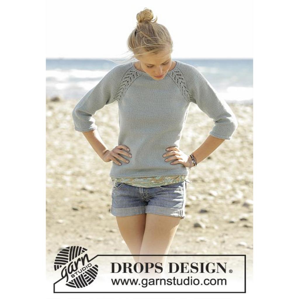 Wind Down Pullover Strickanleitung - Drops Design (PDF) bei bei bei bei bei bei bei bei bei bei bei bei bei Lieblingsgarn
