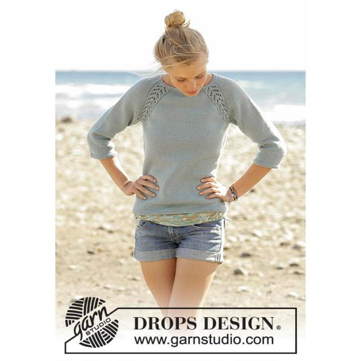 Wind Down Pullover Strickanleitung - Drops Design (PDF) bei bei bei bei bei bei bei bei bei bei bei bei bei Lieblingsgarn