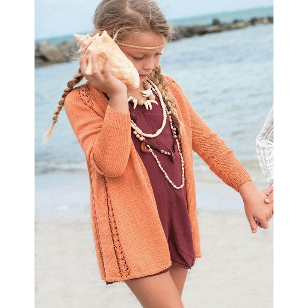 Sommerjacke mit Raglanzunahmen Strickanleitung - Sandnes Garn / Olaug Beate Bjelland (PDF) bei bei bei bei bei Lieblingsgarn
