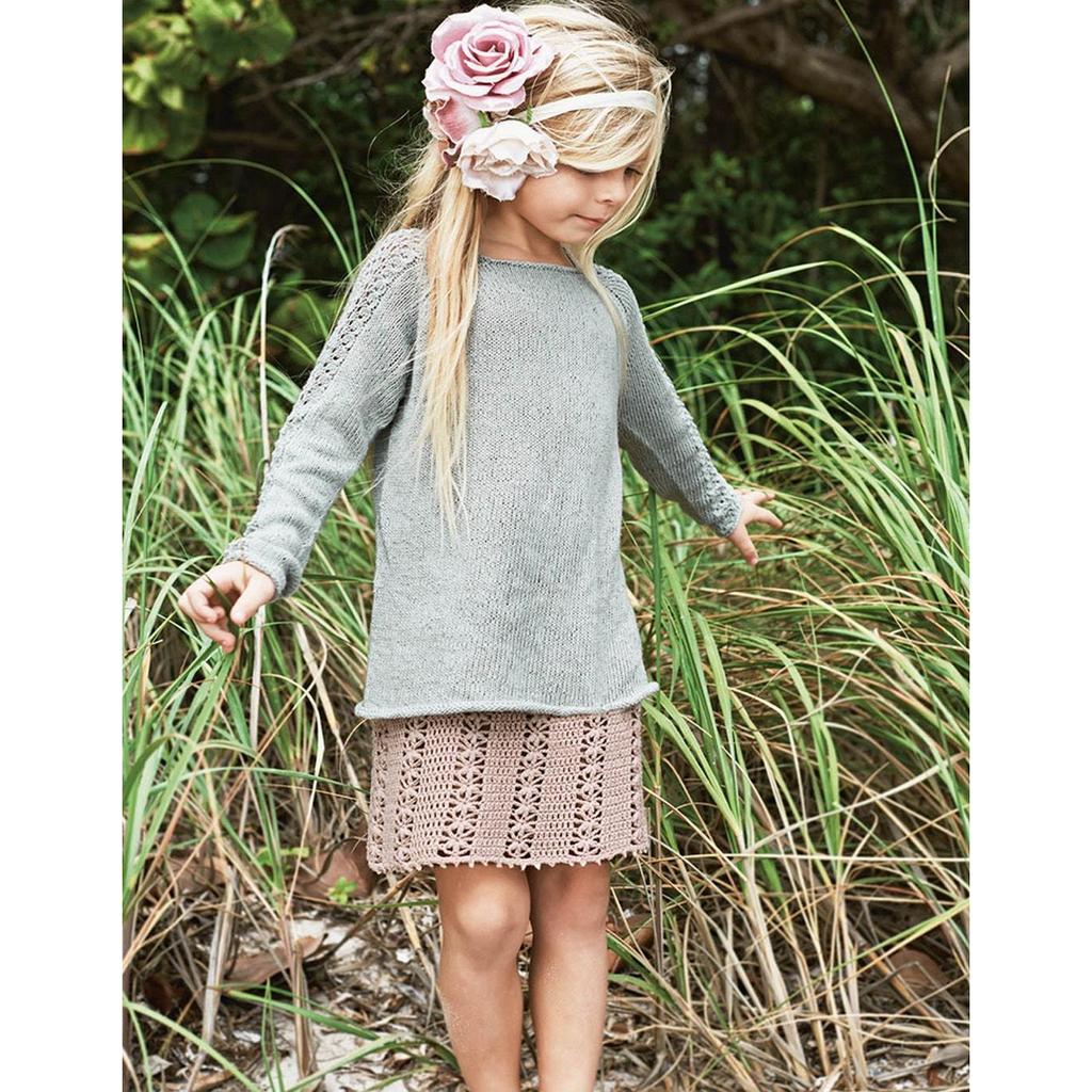 Meeresschaum-Pullover für Kinder Strickanleitung - Sandnes Garn / Liv Stangeland (PDF) bei bei bei bei bei Lieblingsgarn