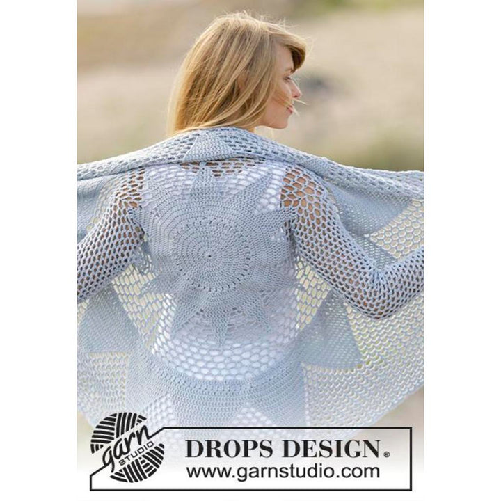 Endless Love Kreisjacke Häkelanleitung - Drops Design (PDF) bei bei bei bei bei bei bei bei bei bei bei bei Lieblingsgarn