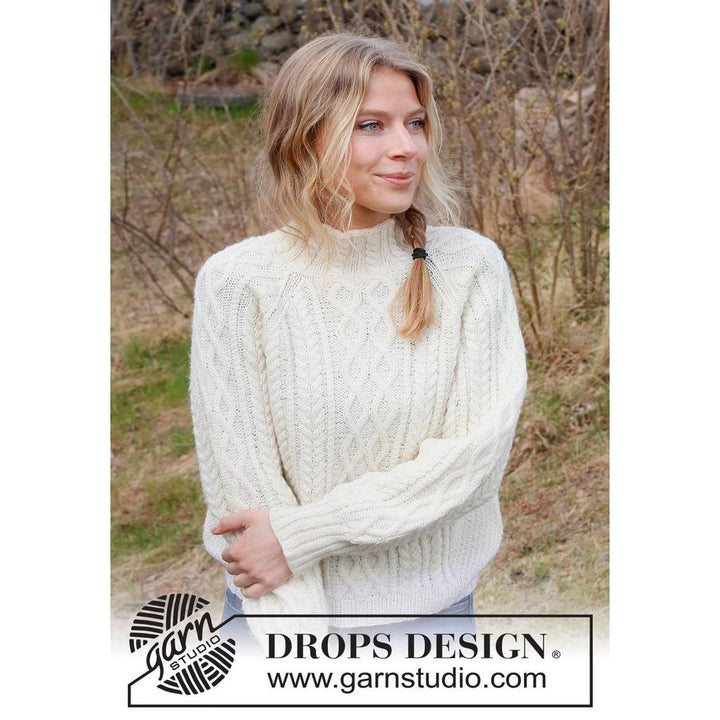 Snowy Trails Pullover Strickanleitung - Drops Design (PDF) bei bei bei bei bei bei bei bei bei bei bei bei bei Lieblingsgarn