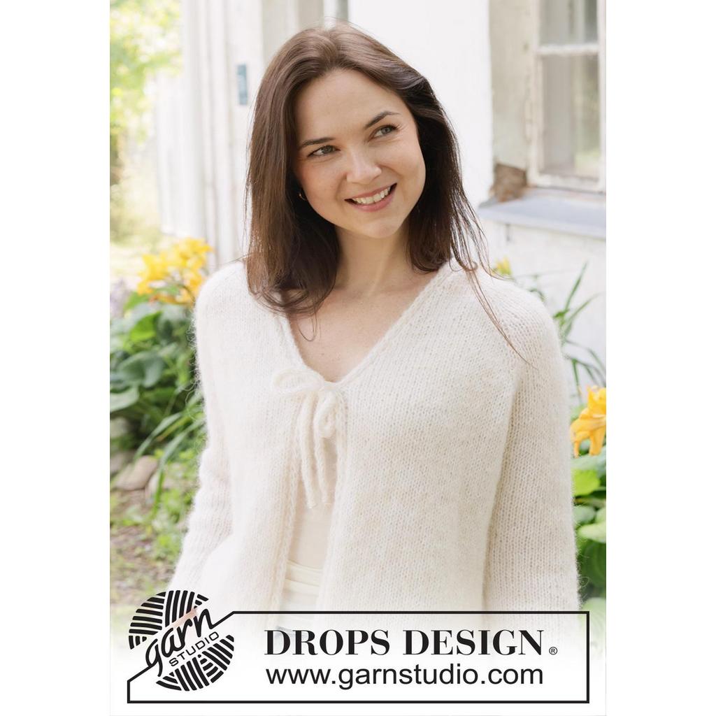 Delicate Dance Cardigan Strickanleitung - Drops Design (PDF) bei bei bei bei bei bei bei bei bei bei bei bei Lieblingsgarn