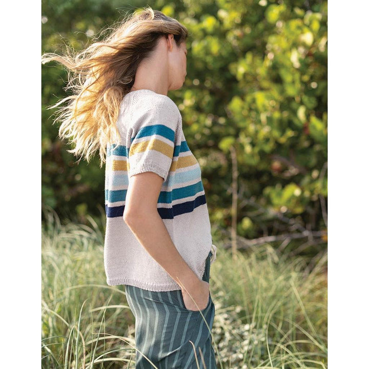 Shirt mit Streifenmuster Strickanleitung - Sandnes Garn / Åsa Christiansen (PDF) bei bei bei bei bei bei bei Lieblingsgarn
