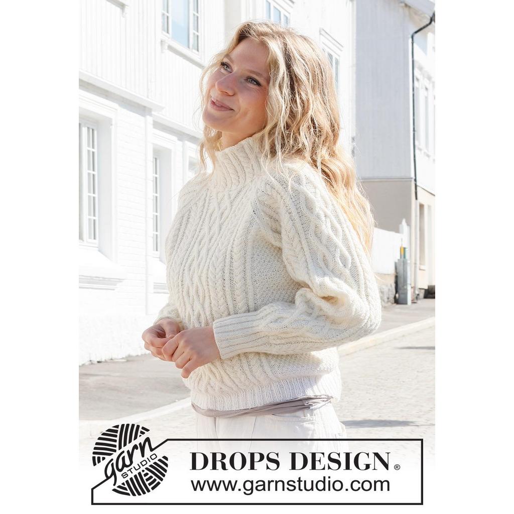 Snowy Trails Pullover Strickanleitung - Drops Design (PDF) bei bei bei bei bei bei bei bei bei bei bei bei bei Lieblingsgarn