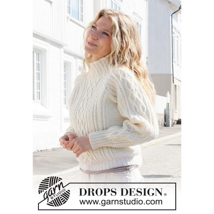 Snowy Trails Pullover Strickanleitung - Drops Design (PDF) bei bei bei bei bei bei bei bei bei bei bei bei bei Lieblingsgarn