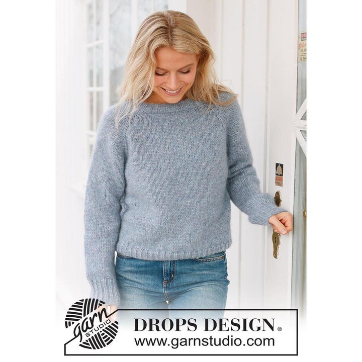 Foggy Autumn Pullover Strickanleitung - Drops Design (PDF) bei bei bei bei bei bei bei bei bei bei bei bei bei Lieblingsgarn