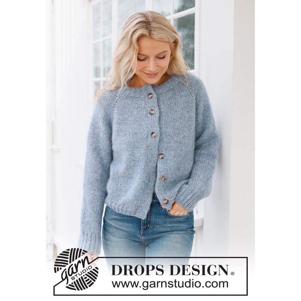 Foggy Autumn Cardigan Strickanleitung - Drops Design (PDF) bei bei bei bei bei bei bei bei bei bei bei bei bei Lieblingsgarn