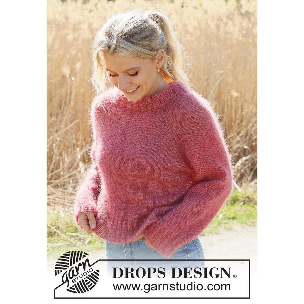 Cranberry Kiss Sweater Strickanleitung - Drops Design (PDF) bei bei bei bei bei bei bei bei bei bei bei bei bei Lieblingsgarn