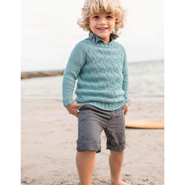 Struktur-Pullover Strickanleitung - Sandnes Garn / Olaug Beate Bjelland (PDF) bei bei bei bei bei bei bei bei Lieblingsgarn