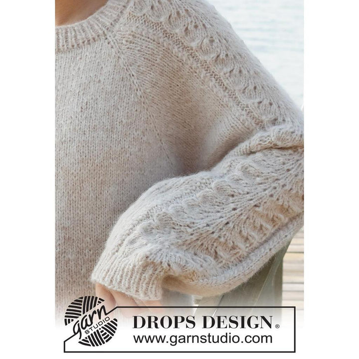 Bronze Summer Sweater Strickanleitung - Drops Design (PDF) bei bei bei bei bei bei bei bei bei bei bei bei bei Lieblingsgarn