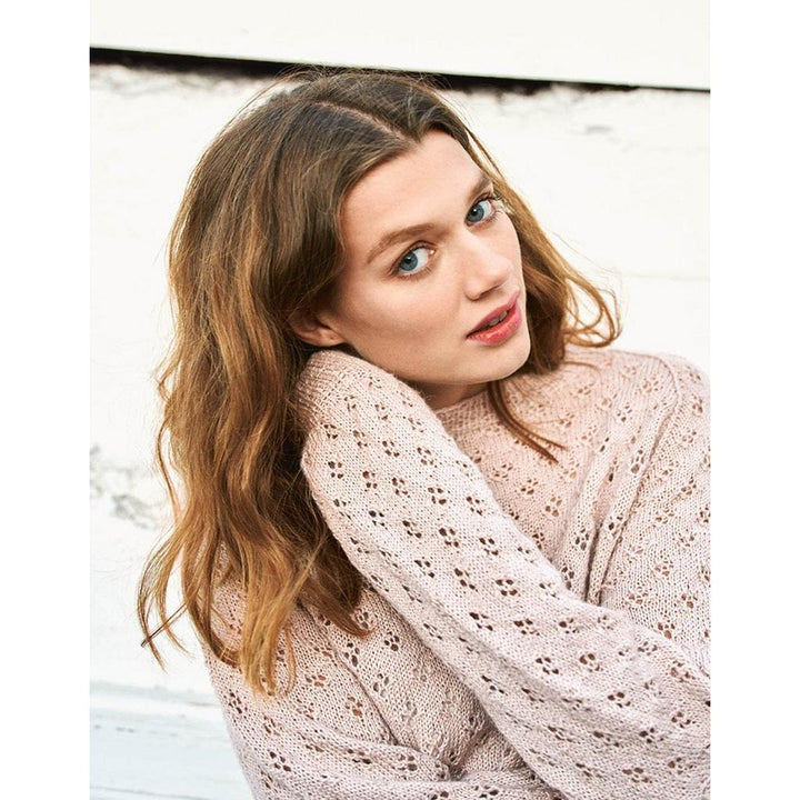 Kleeblatt-Pullover Strickanleitung - Sandnes Garn / Åsa Christiansen (PDF) bei bei bei bei bei bei bei bei bei Lieblingsgarn