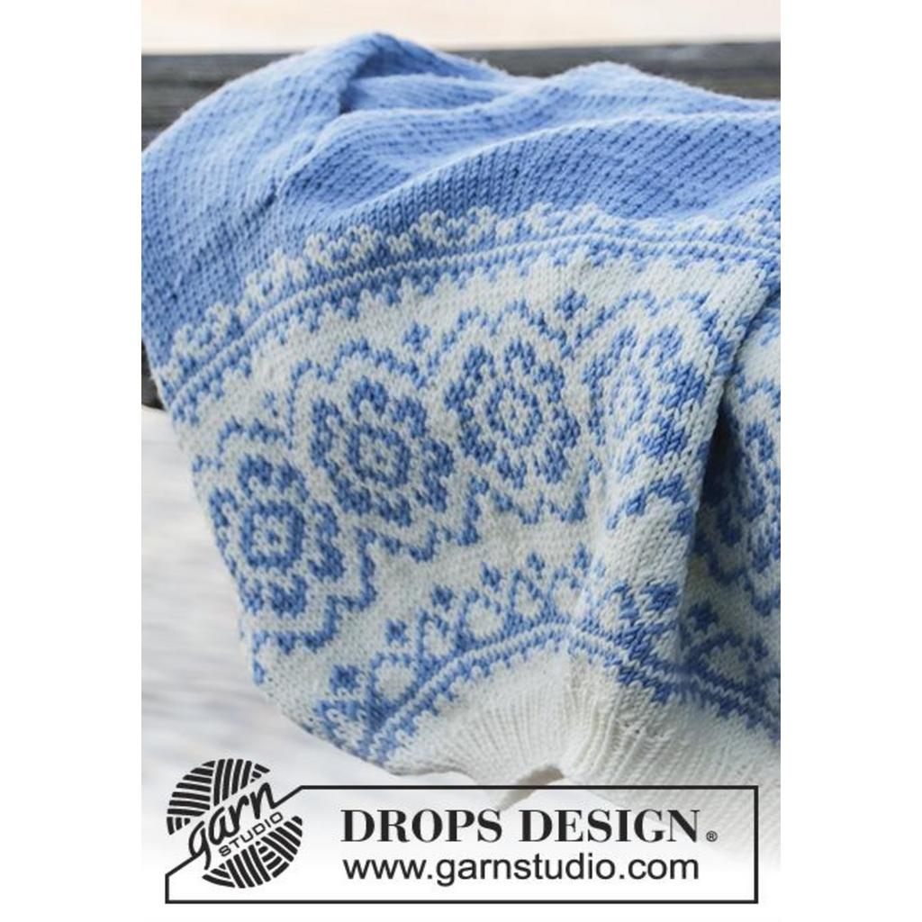 Periwinkle Pullover Strickanleitung - Drops Design (PDF) bei bei bei bei bei bei bei bei bei bei bei bei bei Lieblingsgarn