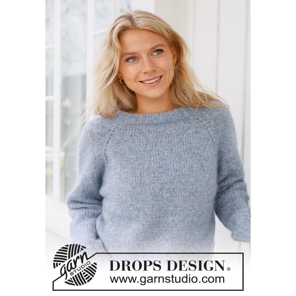 Foggy Autumn Pullover Strickanleitung - Drops Design (PDF) bei bei bei bei bei bei bei bei bei bei bei bei bei Lieblingsgarn