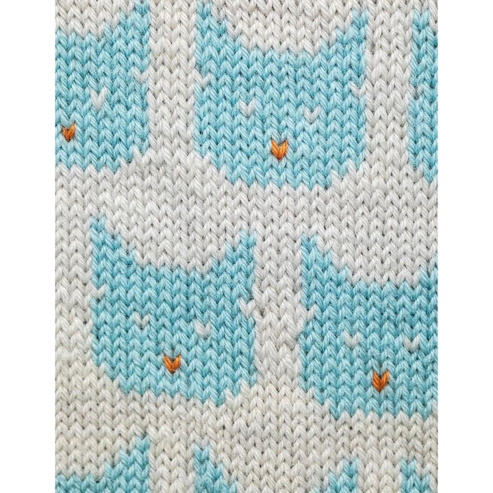 Katzen-Pullover Strickanleitung - Sandnes Garn / Olaug Beate Bjelland (PDF) bei bei bei bei bei bei bei bei bei Lieblingsgarn