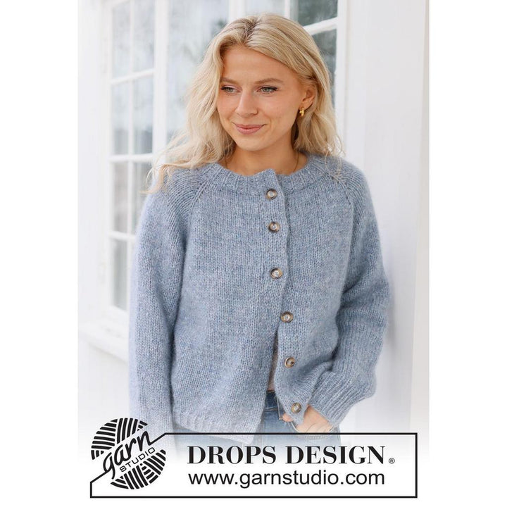 Foggy Autumn Cardigan Strickanleitung - Drops Design (PDF) bei bei bei bei bei bei bei bei bei bei bei bei bei Lieblingsgarn