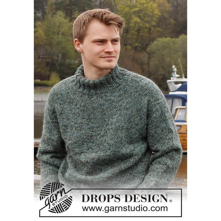 Lucky Wish Herrenpullover Strickanleitung - Drops Design (PDF) bei bei bei bei bei bei bei bei bei bei bei Lieblingsgarn