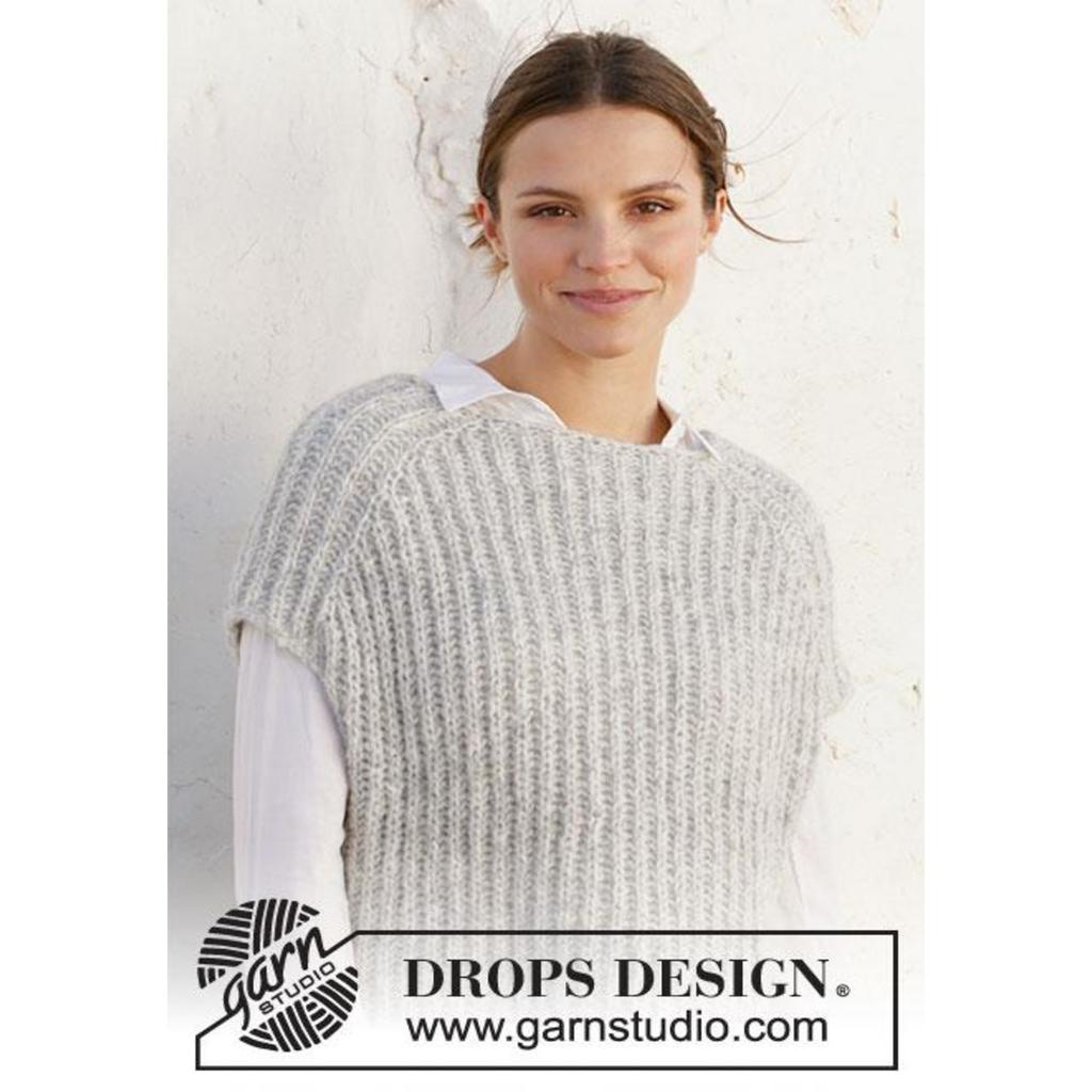 Mountain Moraine Pullunder Strickanleitung - Drops Design (PDF) bei bei bei bei bei bei bei bei bei bei bei Lieblingsgarn