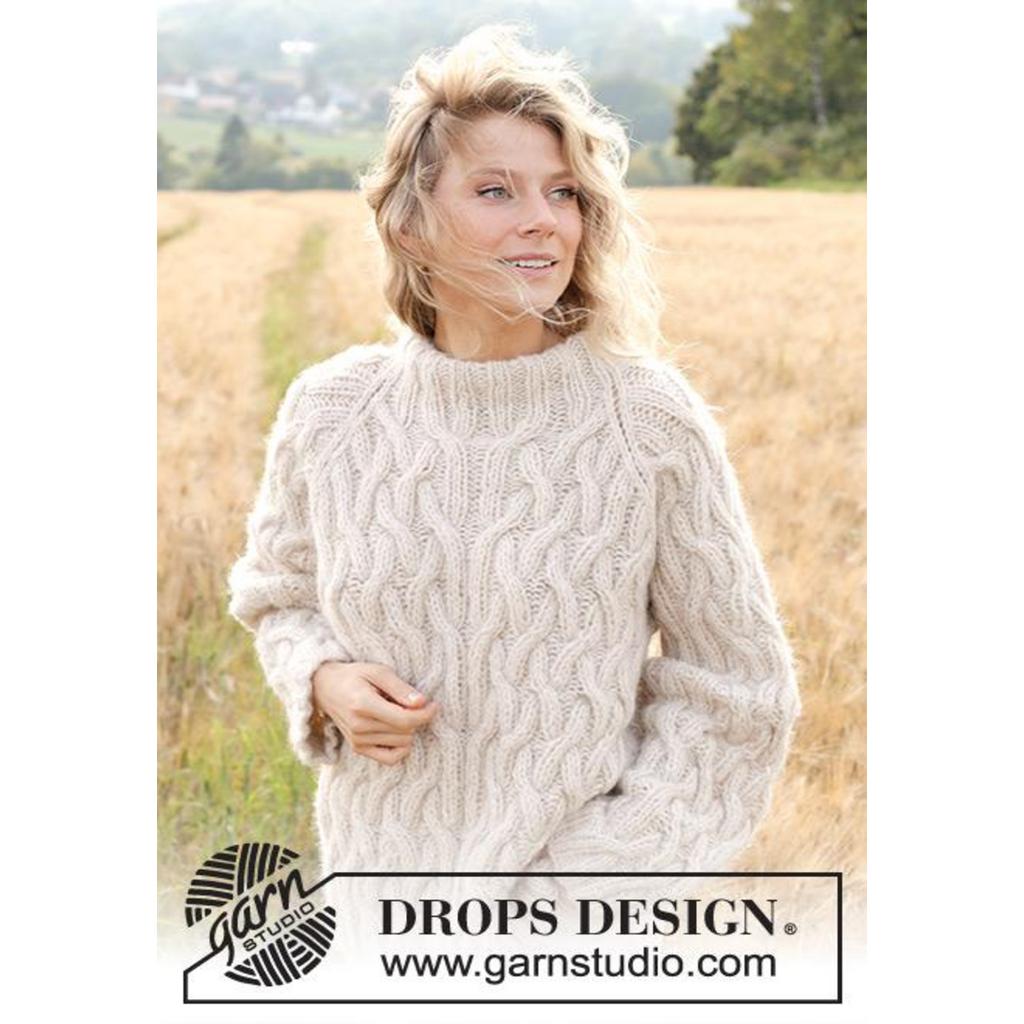 Sand Trails Pullover Strickanleitung - Drops Design (PDF) bei bei bei bei bei bei bei bei bei bei bei bei bei Lieblingsgarn