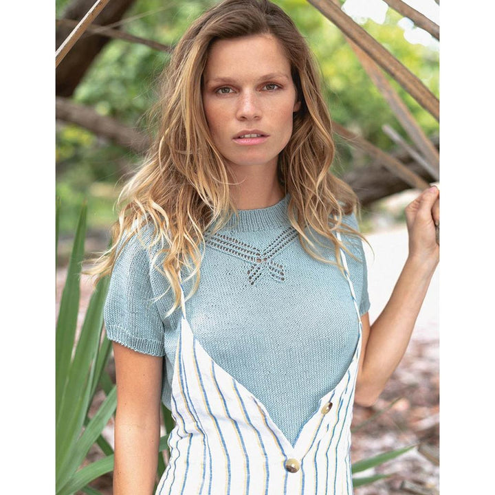 Schleife Shirt Strickanleitung - Sandnes Garn / Anita Brathetland (PDF) bei bei bei bei bei bei bei bei bei Lieblingsgarn