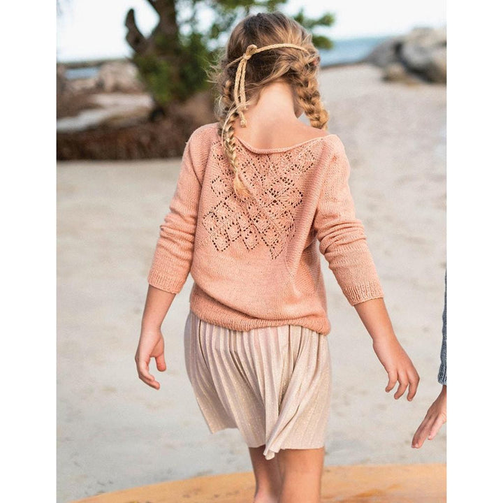 Lochmuster-Pullover Strickanleitung - Sandnes Garn / Olaug Beate Bjelland (PDF) bei bei bei bei bei bei bei Lieblingsgarn