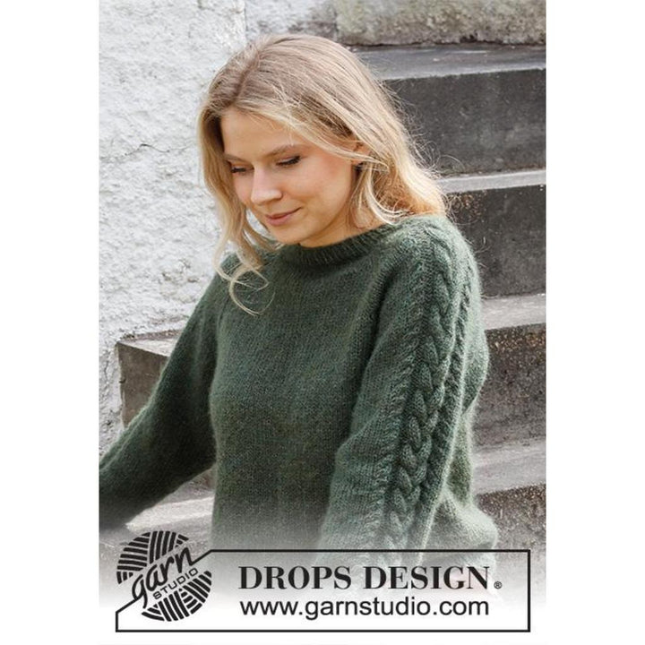 Deep Woods Sweater Strickanleitung - Drops Design (PDF) bei bei bei bei bei bei bei bei bei bei bei bei bei bei Lieblingsgarn