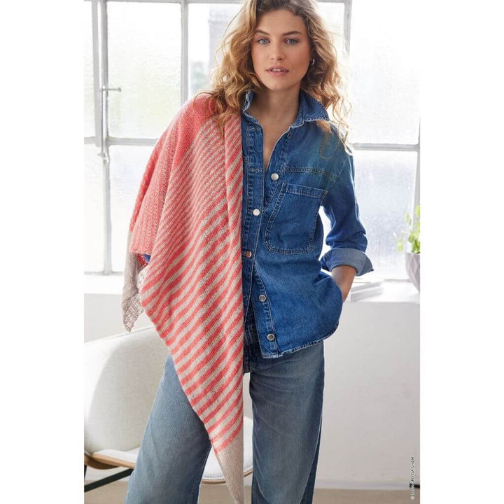 Lana Grossa Pattern Dreieckstuch Nebelwald Strickanleitung - Lana Grossa (Heft) Lieblingsgarn