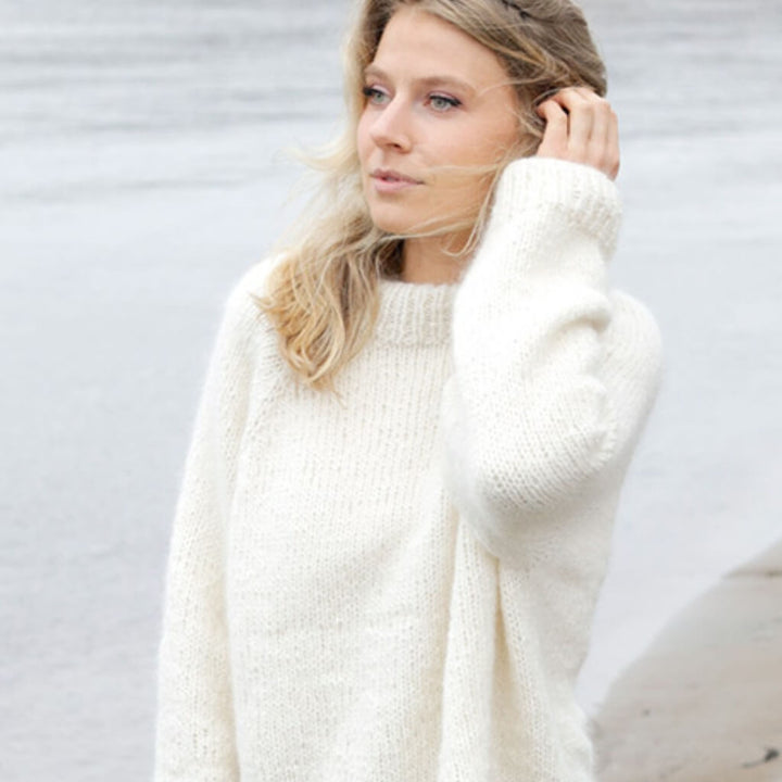 Drops Design Pattern Kuscheliger Pullover Sweet November Strickset - Drops (PDF) bei bei bei bei bei bei bei Lieblingsgarn