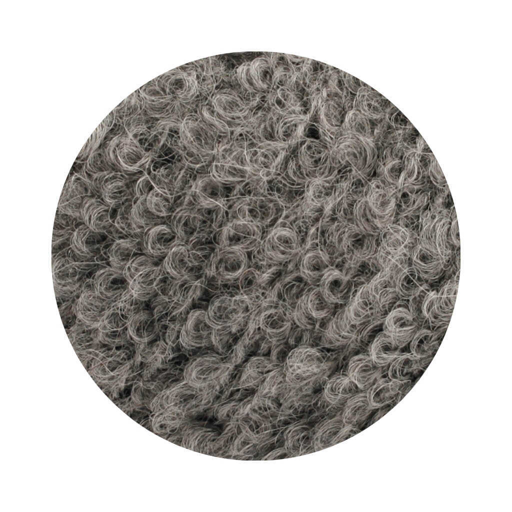 Drops Design 0517 grey Drops Alpaca Bouclé Lieblingsgarn