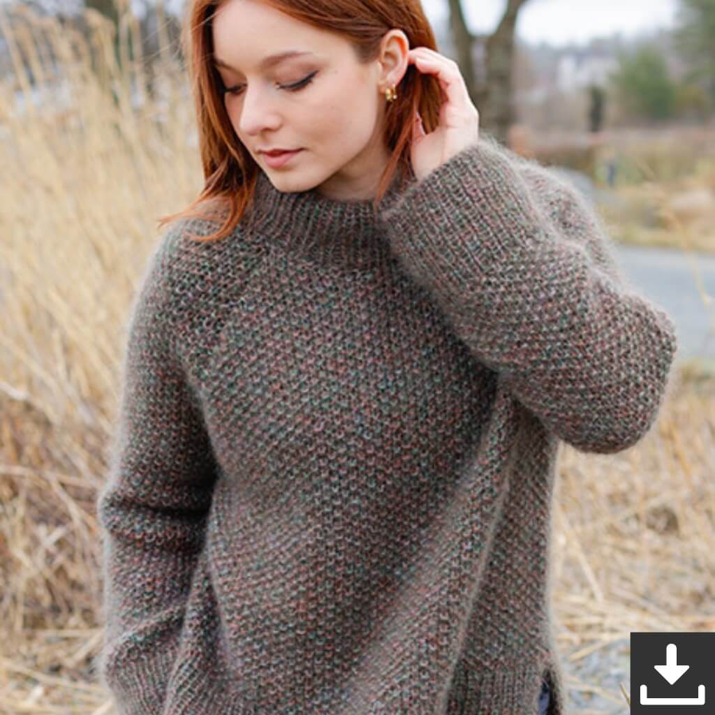 Drops Pullover Forest Trails Sweater Strickanleitung - Drops (PDF) Lieblingsgarn