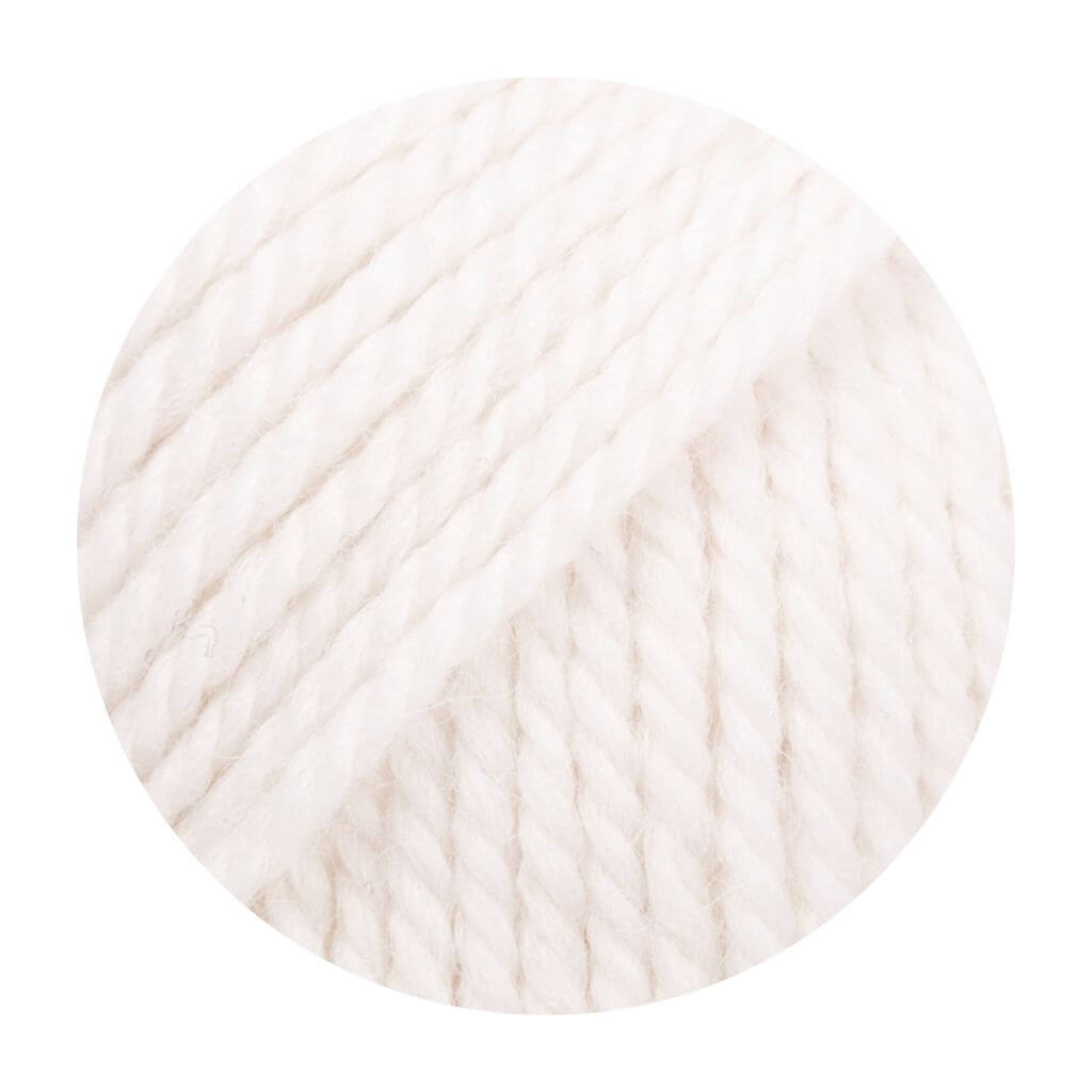 Drops Design 1101 white Drops Nepal 50 g Lieblingsgarn