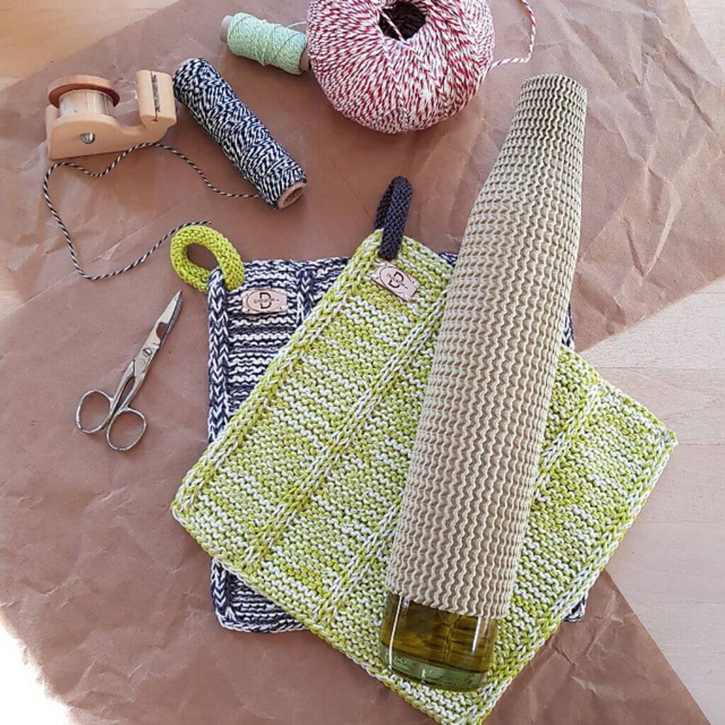 Ducathi Pattern Bakers Twine Topflappen Strickanleitung - Ducathi (PDF) bei bei bei bei bei bei bei bei bei bei Lieblingsgarn