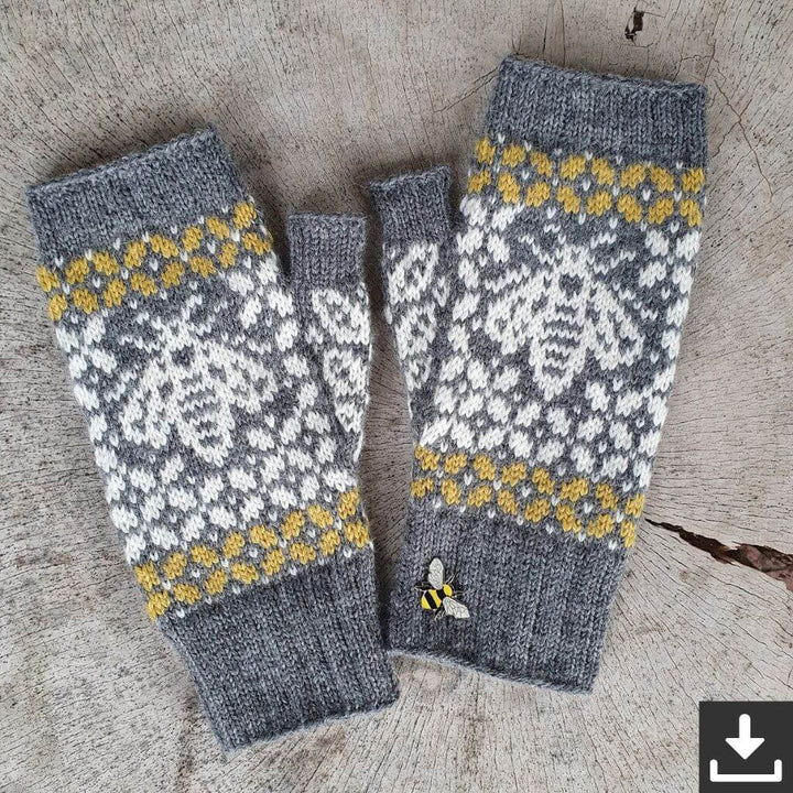 Ducathi Handschuhe Bee Creative Mittens Strickanleitung - Ducathi (PDF) bei bei bei bei bei bei bei bei bei bei Lieblingsgarn