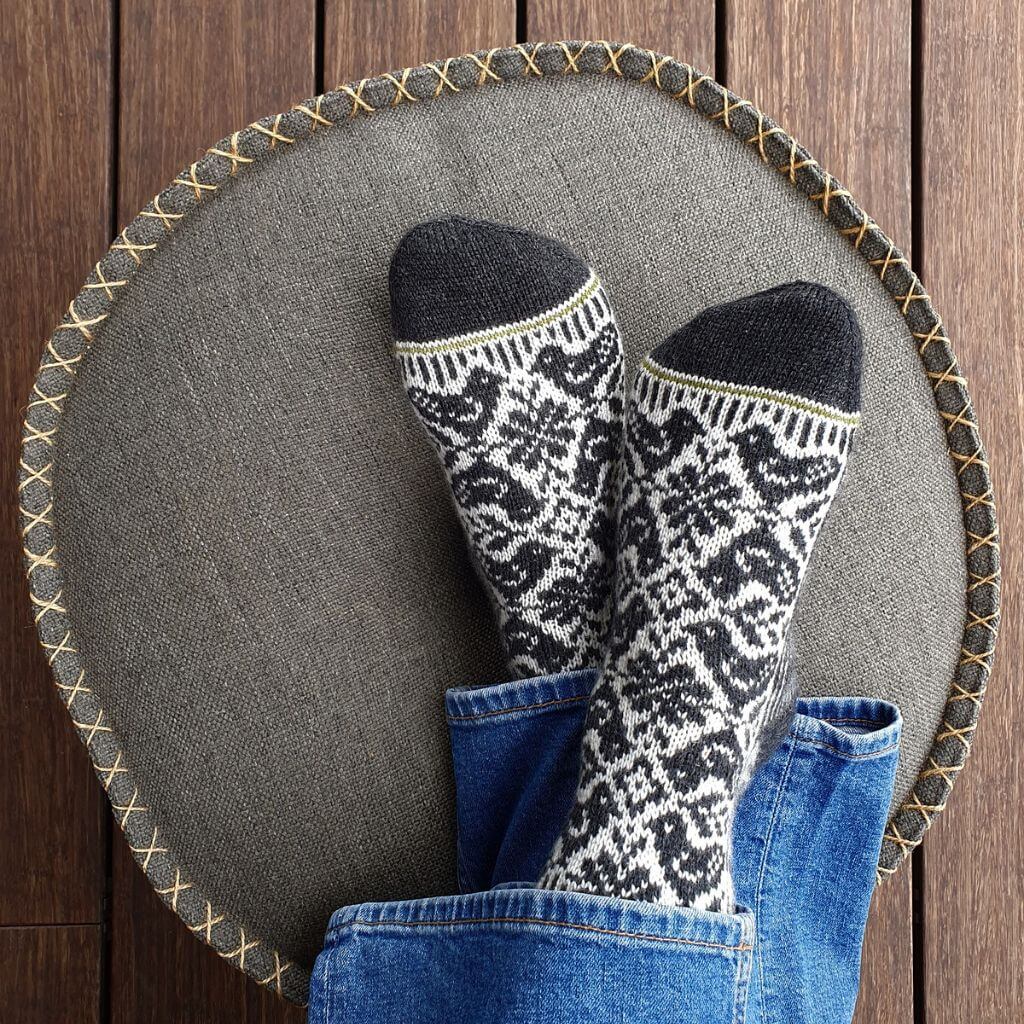Chicken Run Socken Strickanleitung - Ducathi (PDF)