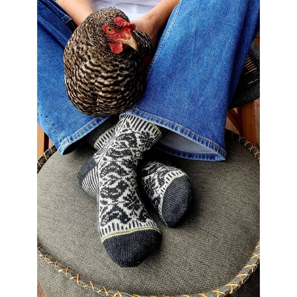 Chicken Run Socken Strickanleitung - Ducathi (PDF)