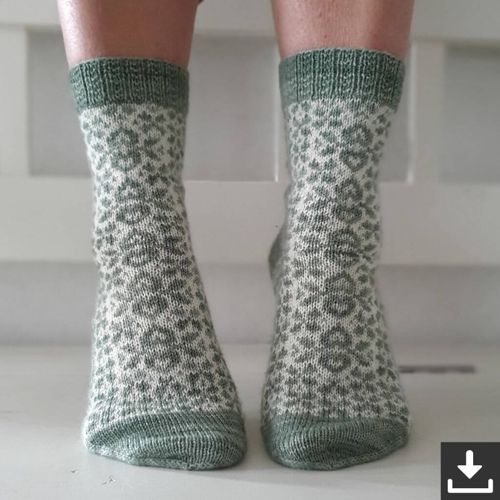 Gretel Socken Strickanleitung - Ducathi (PDF)