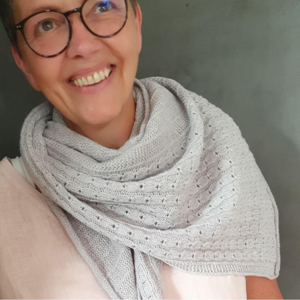 Hazel Schawl Tuch Strickanleitung - Ducathi (PDF)