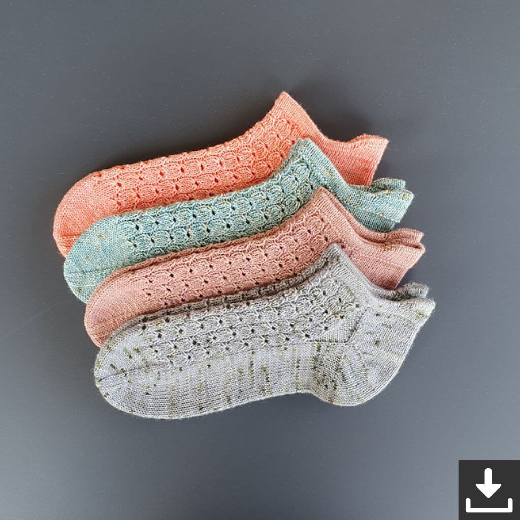 Ducathi Pattern Socken Hazel Shorties Strickanleitung - Ducathi (PDF) bei bei bei bei bei bei bei bei bei bei Lieblingsgarn