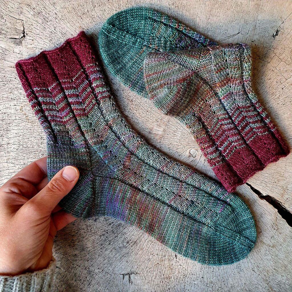 Lane Socken Strickanleitung - Ducathi (PDF)